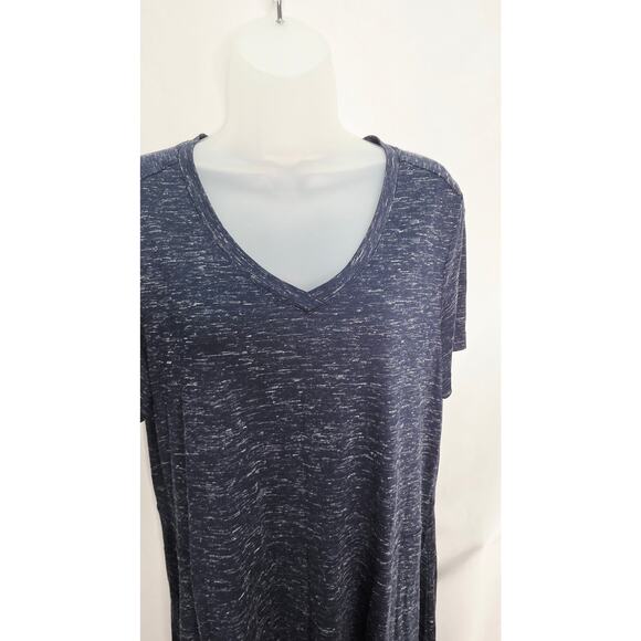 Smartwool Heather Blue V Neck Dress  Everyday Exploration Merino pockets casual - Picture 4 of 12